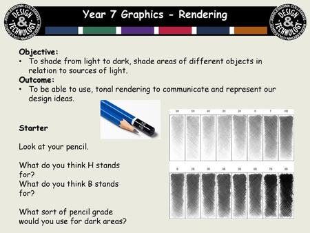 Year 7 Graphics - Rendering