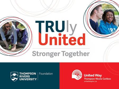 TRU is a giving community