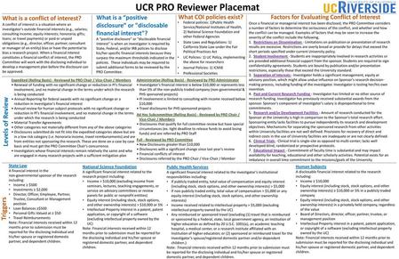 UCR PRO Reviewer Placemat