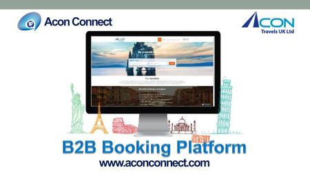 Acon Connect B2B Booking Platform www.aconconnect.com.
