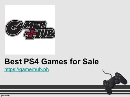Best PS4 Games for Sale https://gamerhub.ph https://gamerhub.ph.