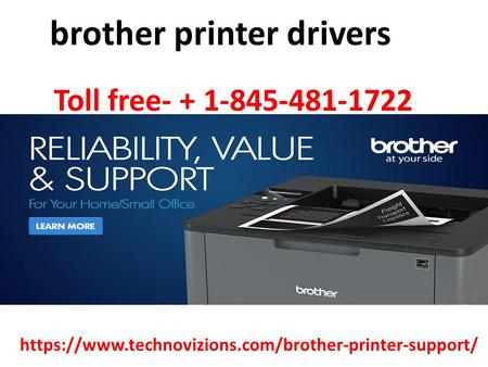 Brother printer drivers Toll free https://www.technovizions.com/brother-printer-support/