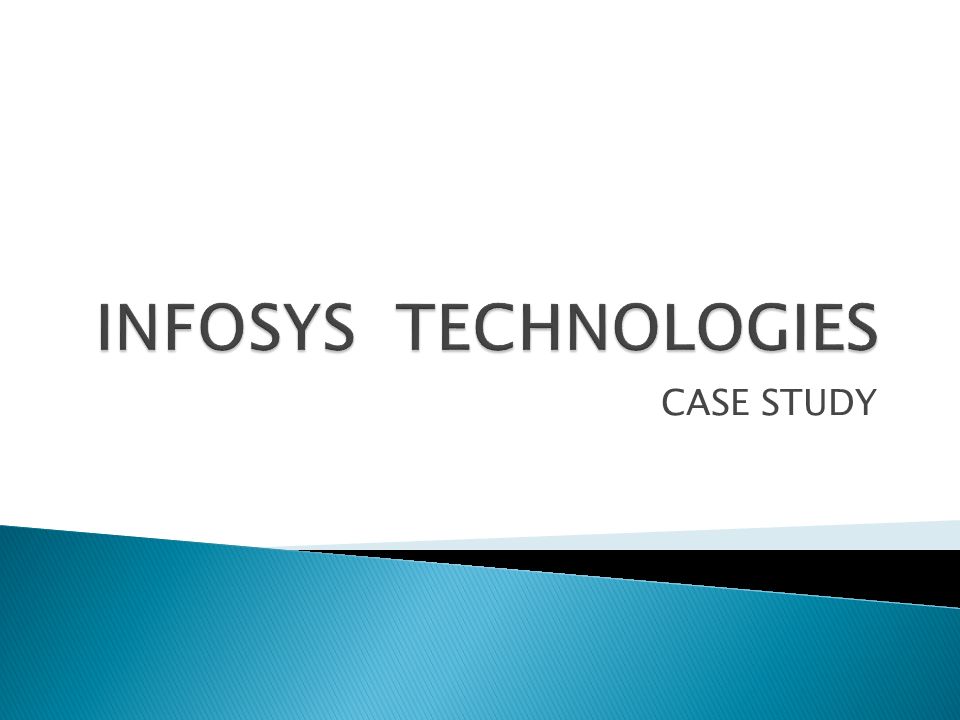 infosys case analysis