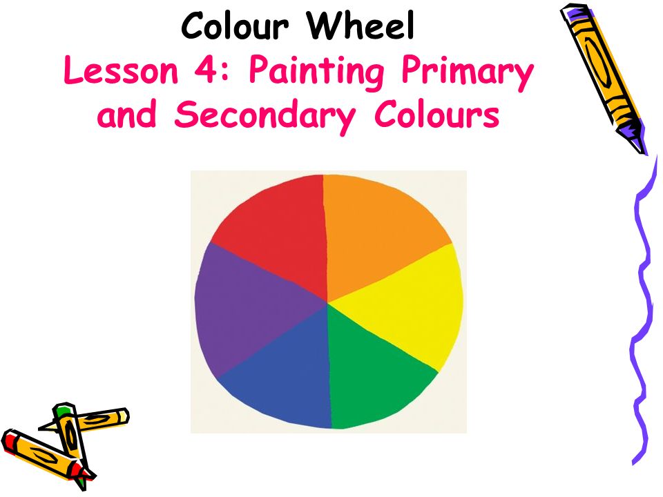 pix What Are The Secondary Colors On The Color Wheel colour wheel lesson 4 painting primary