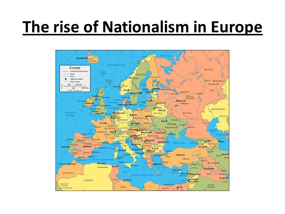 Chart: The rise of nationalism across Europe