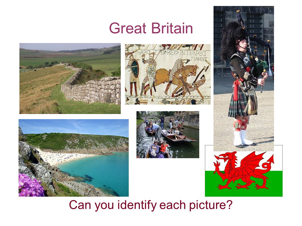 Great Britain Can you identify each picture?. Basic Facts about GB Great  Britain is an island situated to the northwest of the European continent.  It. - ppt download