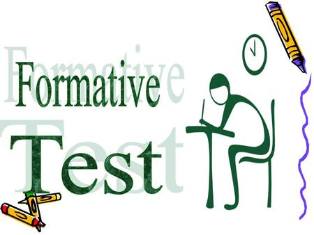 Formative Test.