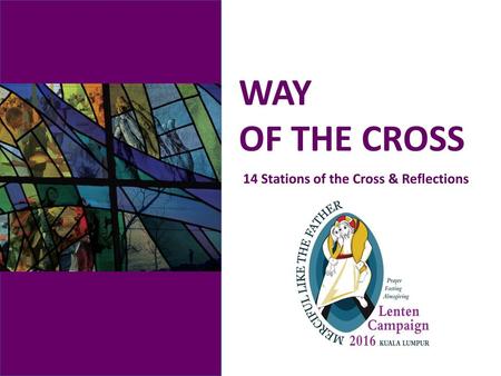 WAY OF THE CROSS 14 Stations of the Cross & Reflections.