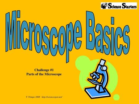 Challenge #1 Parts of the Microscope