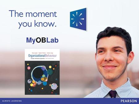 MyOBLab Type the name of your MyLab or Mastering product where text says MyLab/Mastering – PLEASE MAKE SURE TO CHANGE THE FONT COLOR TO PEARSON BLUE! Add.