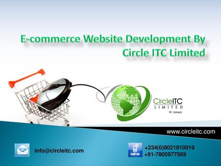 E-commerce Website Development By Circle ITC Limited