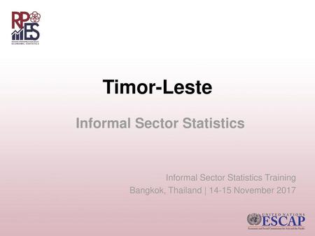 Informal Sector Statistics