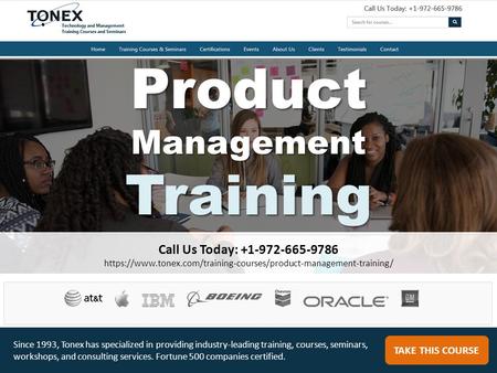 Product Management Training 