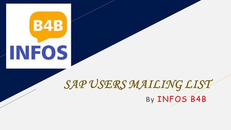 SAP Users Email List | SAP Users Mailing List