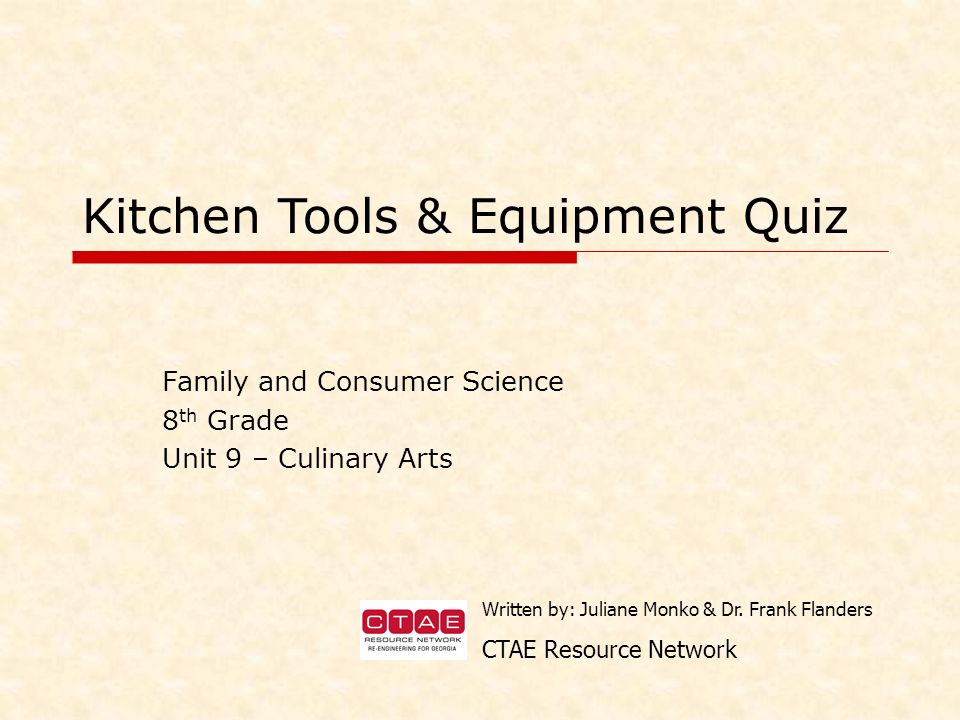 Can Openers - Kitchen Tools - Family & Consumer Sciences