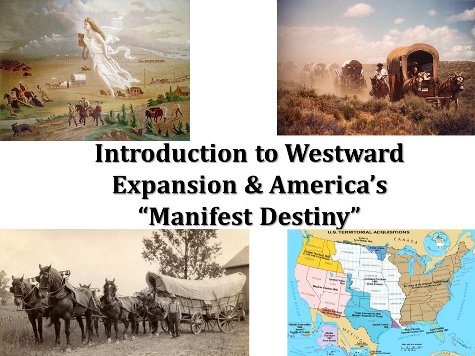 Manifest Destiny Westward Expansion U.S. History American 