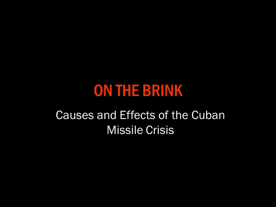 Blundering on the Brink - Revista de Prensa