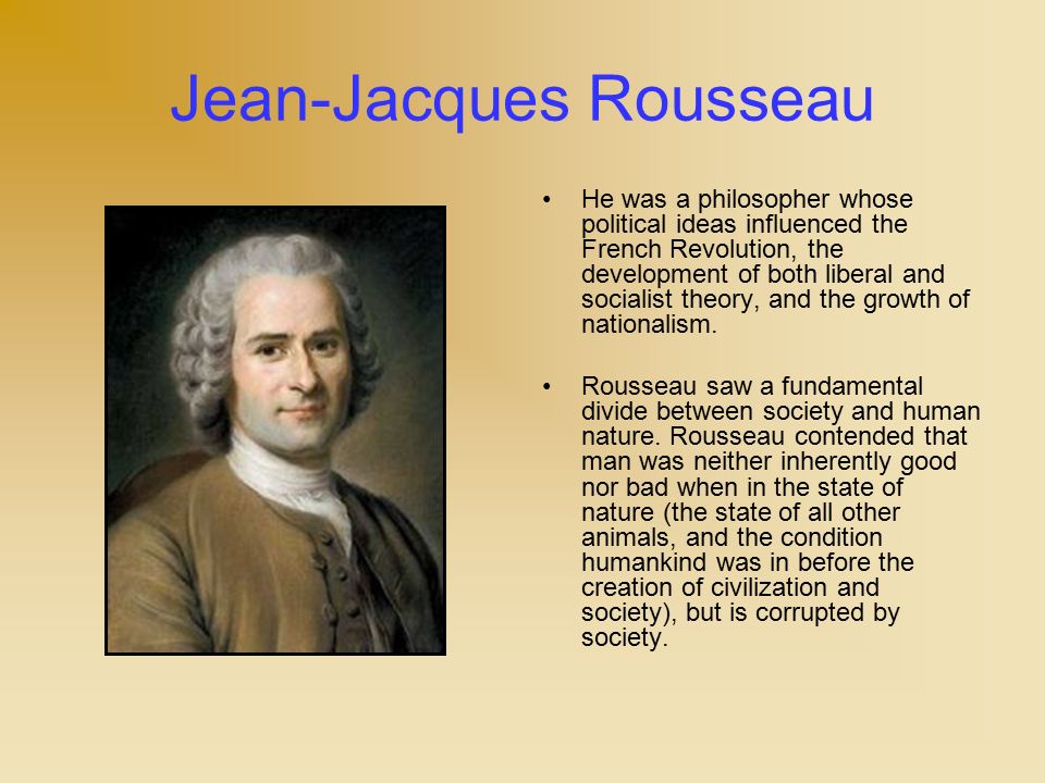 Jean-Jacques Rousseau - ppt video