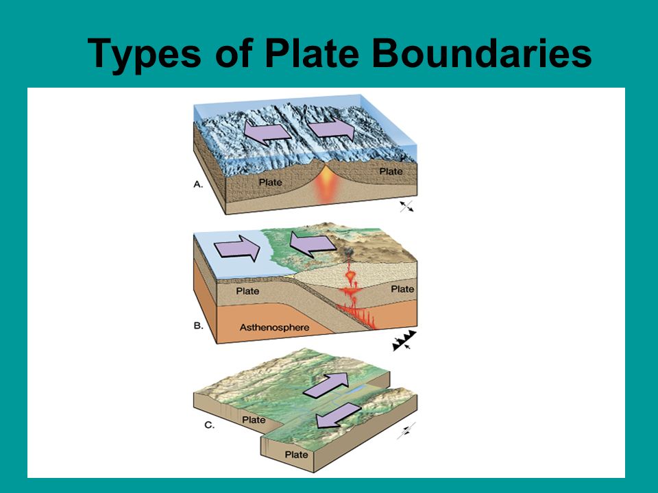 Types of Plate Boundaries - ppt download