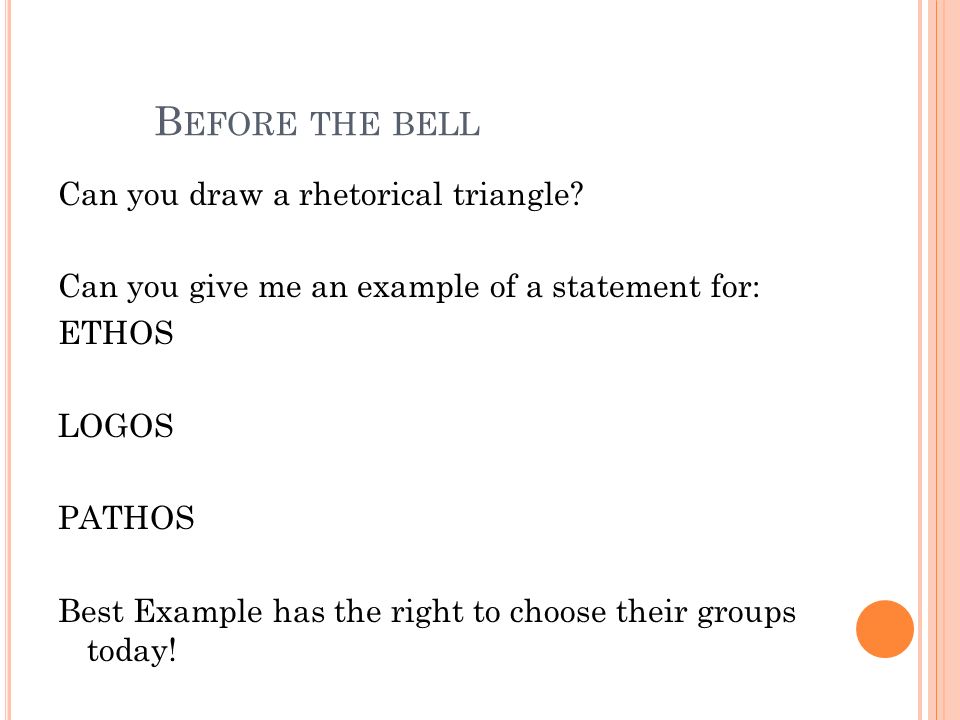 The Rhetorical Triangle Ethos Pathos Logos : r/Rhetoric