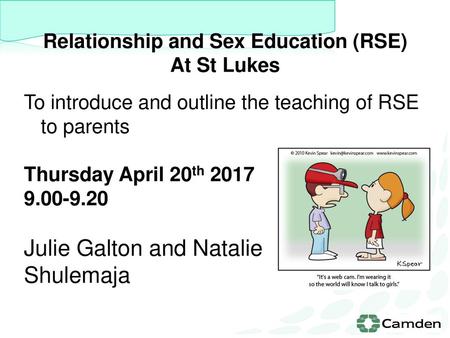 Relationship and Sex Education (RSE)