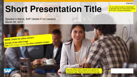 Short Presentation Title