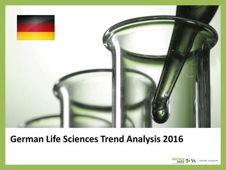 German Life Sciences Trend Analysis 2016