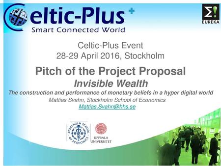 Celtic-Plus Event April 2016, Stockholm