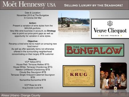 Selling Luxury by the Seashore!