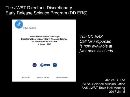 The JWST Director’s Discretionary