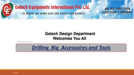 Drilling Rig Accessoires and Tools