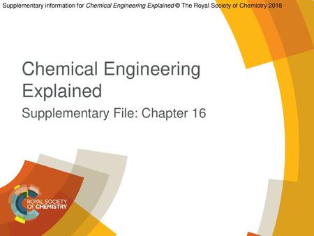 Chemical Engineering Explained