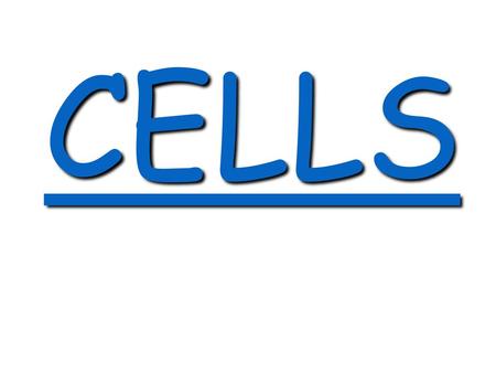 CELLS.