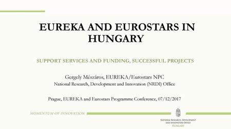 EUREKA and Eurostars in Hungary
