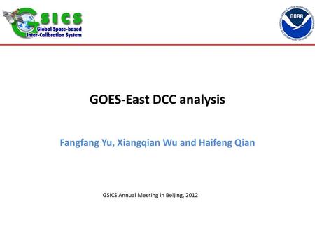 GOES-East DCC analysis