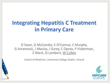 Integrating Hepatitis C Treatment in Primary Care