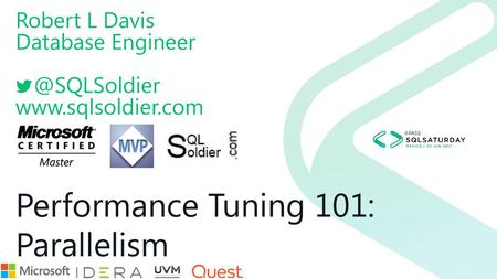 Performance Tuning 101: Parallelism