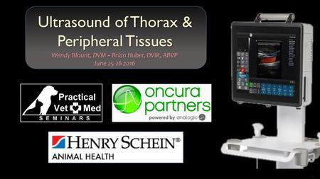 Ultrasound of Thorax & Peripheral Tissues