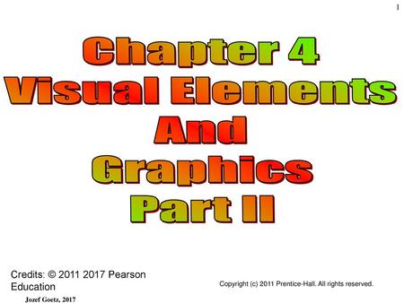 Chapter 4 Visual Elements And Graphics Part II