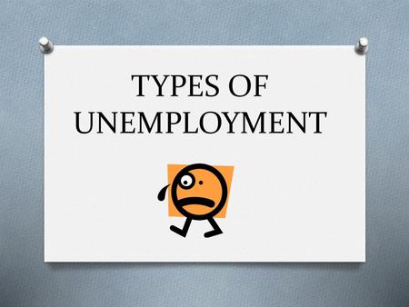 Types of Unemployment.