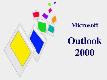 Microsoft Outlook 2000.
