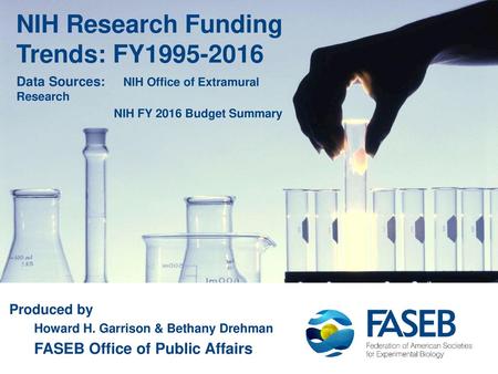 NIH Research Funding Trends: FY