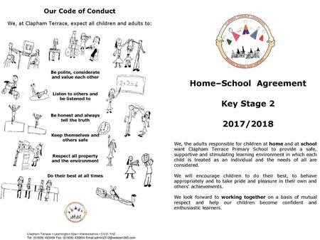 Home–School Agreement Key Stage /2018