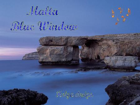 Malta Blue Window Helga design.