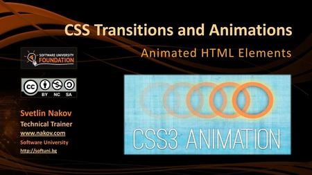 CSS Transitions and Animations
