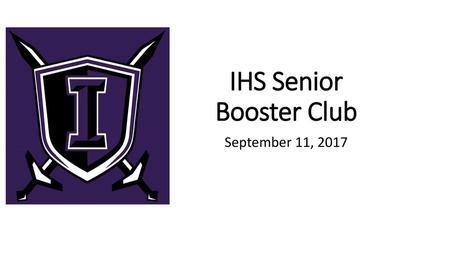 IHS Senior Booster Club