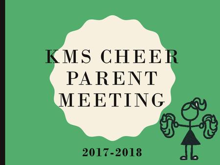 KMS Cheer Parent Meeting