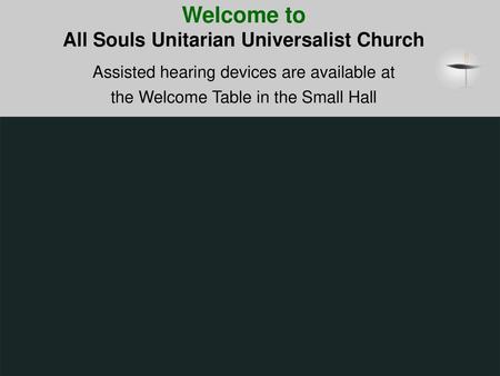 All Souls Unitarian Universalist Church