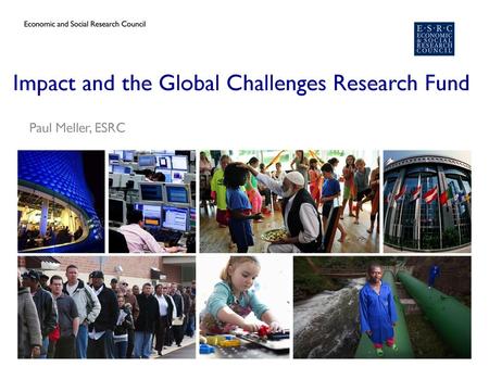 Impact and the Global Challenges Research Fund