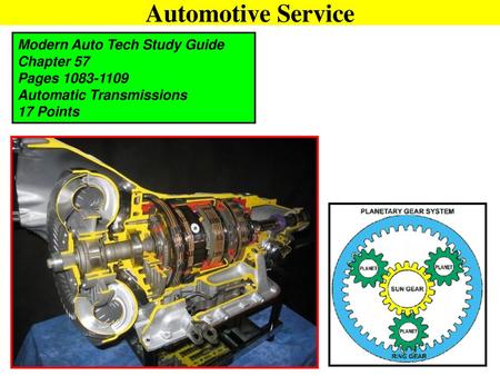 Automotive Service Modern Auto Tech Study Guide Chapter 57